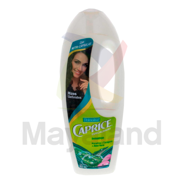 Caprice Shampoo Rizo Definidos Keratina + Aloe 800 ml Mayaland LLC